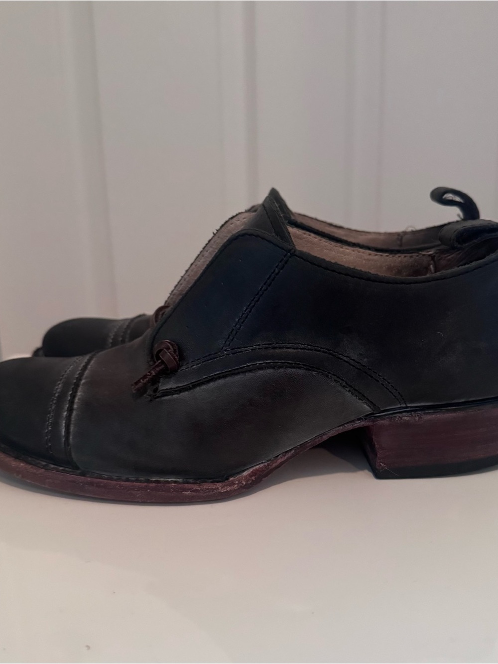 Freebird by Steven Black Leather Slip-On Loafers size 7 - Picture 5 of 9